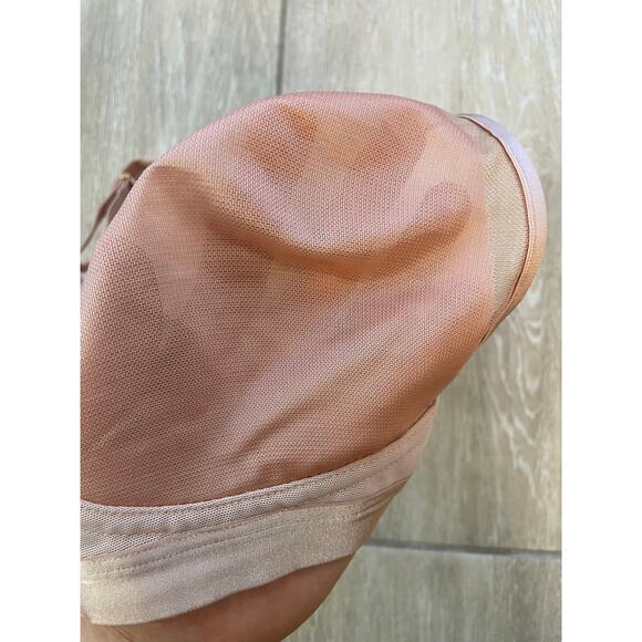 Soma Unbelievable Lift Wireless Bra 40D Nude Mesh Sheer Comfort Support - Picture 5 of 5